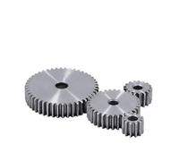 Ensemble de pignons, 1pc 1M 8T-60T pignon droit 1 Mod cylindrique plat 8-60 dents engrenages en acier 45#(1M 35T (Bore 6mm))