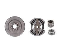 Ensemble de pignons de roulement de tambour d'embrayage, Kit d'accessoires de tronçonneuse durable de haute qualité, parfaitement adapté à la tronçonneuse de jardin H137,