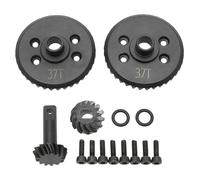 Ensemble de pignons de Sortie de Couronne de différentiel en Acier 13T 37T 6882 5379 for Trax-XAS for Slash 4x4 for Rustler for Hoss HQ727 Pièces de Mise à Niveau