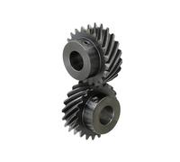 Ensemble de pignons, Engrenage hélicoïdal décalé 26T 30T 45 degrés 90°, diamètre d'alésage 10-16 mm, 1 pièce(26 Teeth,12mm)