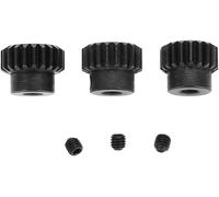 Ensemble De Pignons,Engrenages De Moteur De Voiture Rc Durcissant 3.175mm 13-15t 16-18t 19-21t 21t-23t En Acier Chromé 48dp 1/10(19t 20t 21t) Accessoire De Modèle De Voiture-Clicksell