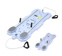 Ensemble de Pilates Reformer, Multifonctionnelle Planche Abdominale, Planche de Pilates Pliable pour l'entraînement à la Maison, Planche D'exercices Abdominales Multifonctionnelle