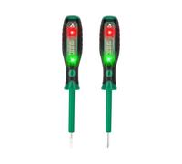 Ensemble de pilotes d'inspecteur de potentiel à double usage avec affichage de lecture immédiate pour identification de potentiel numérique 12 V 250 V Tournevis