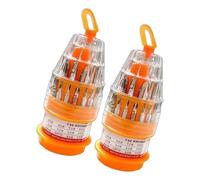 Ensemble de pilotes professionnels de 31 pièces Mallette de rangement compacte en acier robuste pour l'entretien du téléphone, ordinateur portable, appareil photo, matériel d'écriture, kit d'outils