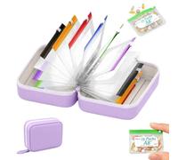 Ensemble de pilulier étanche A8, Pochette Medicament Etanche RéUtilisable, 14 Sacs à code Couleur et Pochette à Pilules étanche, Pochettes à pilules étanches A8, pour Usage Quotidien et Voyage