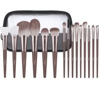 Ensemble de Pinceaux à Maquillage Bestope - Gris