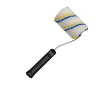Ensemble de pinceaux à peinture - Outil de peinture murale, accessoire de rénovation de la maison, rouleau en microfibre avec couverture lisse pour intérieur et extérieur, armoires, portes, clôtures