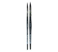 Ensemble de pinceaux aquarelle Da Vinci 4227A2 - S rie 490 Ensemble de pinceaux Casaneo Quill Liner 2 tailles 0 et 2