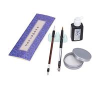 Ensemble de Pinceaux de Calligraphie avec Pinceau à Posture Positive et Cartouches D'encre étanches, Parfait pour les Débutants et les Artistes, Comprend des Outils D'écriture, une Boîte de
