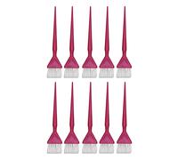 Ensemble de pinceaux de coloration de cheveux, 10 pièces, poignée ergonomique, applicateur de teinte, brosse de teinture pour Salon de beauté (S)