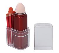 Ensemble de pinceaux de maquillage 8 en 1, mini pinceaux télescopiques portables pour fard à paupières, fard à joues, pour artistes maquilleurs professionnels débutants, voyageurs
