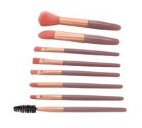 Ensemble de Pinceaux de Maquillage, 8 Pièces, Doublure de Mélange Synthétique, Poignée Ergonomique, Kit de Pinceaux Cosmétiques Professionnels