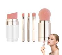 Ensemble de pinceaux de maquillage de voyage - Ensemble de pinceaux de maquillage pour femmes | Kit de pinceau de fard à paupières portable | Space de maquillage | Applicateur de fard à paupières pour
