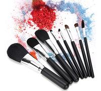 Ensemble de Pinceaux de Maquillage Doux et Doux pour la Peau, Facile à Créer un Effet de Maquillage Naturel, Comprenant 8 Pièces pour Différents Besoins de Maquillage, Manche en