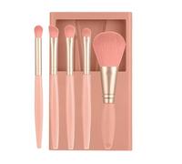 Ensemble de pinceaux de maquillage, kit applicateur cosmétique, étui de voyage avec miroir, détails de de teint et de poudre, outils d' à paupières et anti-cernes, accessoires portables pour