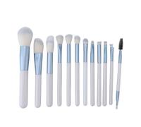 Ensemble de Pinceaux de Maquillage, Ombres à Paupières, Pinceaux de Fond de Teint, Conception Douce pour la Peau, Facile à Utiliser pour les Débutants en Maquillage