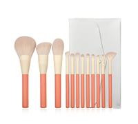 Ensemble de pinceaux de maquillage pinceau lâche pinceau fard à paupières correcteur pinceau de maquillage Portable Pu organisateur
