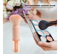 Ensemble De Pinceaux De Maquillage Portables 4 En 1, Brosses Télescopiques Pour Les Yeux, Kit De Stylos Cosmétiques Pour Le Visage, Utilisation Simple Et Pratique