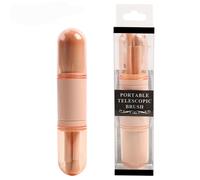 Ensemble De Pinceaux De Maquillage Pour Les Yeux, 4 En 1, Télescopique, Portable, Pour Ombre À Paupières, Blush, Kit De Cosmétiques, 4 Pièces/Ensemble