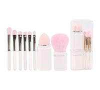 Ensemble de pinceaux de maquillage pour les yeux de voyage - Accessoires de beauté professionnels pour un look élégant