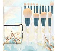 Ensemble de pinceaux de maquillage professionnel 14 pièces équipement de beauté de brosse de repérage facile à transporter