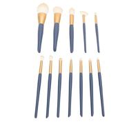 Ensemble de Pinceaux de Maquillage Professionnel Sonew, Pinceaux de Maquillage pour le Visage à Poils Synthétiques Doux Ensemble de Pinceaux de Poudre de Fond de Teint pour (12PCS)