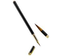Ensemble de pinceaux d'écriture en métal pour débutants avec convertisseur d'encre et 4 cartouches d'encre