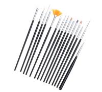 Ensemble De Pinceaux Essentiels Pour Artistes Des Ongles Avec Instruments À Points Outils De Manucure Pour Gel Accessoires D'art Stylos À Dessin 15 Pièces