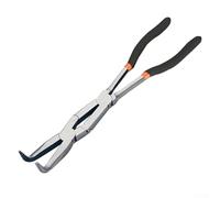 Ensemble de pinces à bec aiguille longue portée avec joint composé et trois angles de pointe pour un meilleur contrôle et flexibilité (90°)