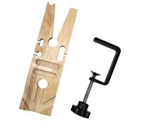 Ensemble de pinces à bois à bords arrondis pour le traitement du bois stable et l'artisanat, étau portable