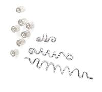 Ensemble de pinces à cheveux ethniques en spirales pour dreadlocks uniques