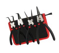 Ensemble de pinces à circlips à retour automatique pour circlips à haut rendement, construction compacte pour un espace restreint efficace