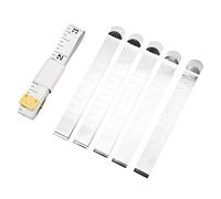 Ensemble de pinces à coudre en acier inoxydable, pinces à ourlet 5 pièces avec ruban à mesurer souple, règle de mesure pour le matelassage, l'épinglage et le marquage