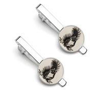 Ensemble de pinces à cravate personnalisées en forme de moufette pour homme, design tendance, barre à cravate pour anniversaire de mariage, entreprise