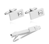 Ensemble de pinces à cravate tendance pour homme - Pince à cravate minimaliste pour homme - Pour améliorer les tenues professionnelles, taille unique, Comme décrit, Comme décrit.