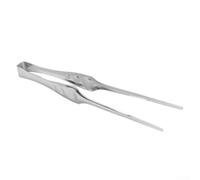 Ensemble de pinces de cuisine en acier inoxydable avec mécanisme de verrouillage - Poignée ergonomique antidérapante pour barbecue et service - Résistant à la chaleur - 22,9 cm et 30,5 cm - Argent
