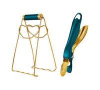 Ensemble De Pinces De Cuisine Et De Levage De Casseroles En Acier Antirouille 304 De Qualité Alimentaire Solide Produit Pour L'hygiène Et La Sécurité Pendant La Cuisson Supports D'assiettes Pliables