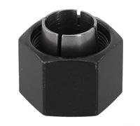 Ensemble de pinces de mandrin de défonceuse 1/4, 1/2, 12 mm compatible avec DW621 DW616 DW616M DW618 Série de routeurs, pièce de rechange pour mandrin en métal pour 2610906283 2610906284 (12,7 mm)