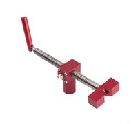 Ensemble de pinces en acier inoxydable pour le travail du bois et la CNC, crochet d'étau avec blocs d'arrêt, dispositif de compression en acier pour établi (20 mm)