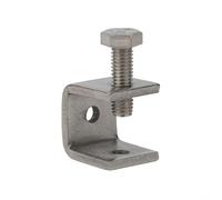 Ensemble de pinces en C en acier inoxydable très résistant, étau pour soudure et construction, support de table fileté M6 pour fixation du travail des métaux, petite pince en U pour montage (1 pièce)