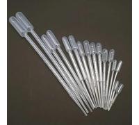 Ensemble de pipettes compte-gouttes en plastique de laboratoire - 20 à 200 pièces, 0,2 ml à 10 ml for expériences scolaires et tests chimiques(0.5ml 200pcs)