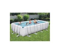 Bestway Ensemble de piscine en acier rectangulaire 549x274x122 cm