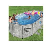 Bestway Ensemble de piscine Power Steel Swim Vista 549x274x122 cm