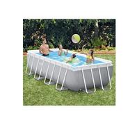 Intex Ensemble de piscine Prism Frame Rectangulaire 400x200x100 cm piscine