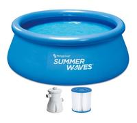 Ensemble de piscine Quick Up 244 x 76 cm avec pompe de filtration