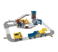 Ensemble de piste de course pour jeunes : jeu de pistes d'aventure, apprentissage et jouet éducatif, jouet Speedway pour jeunes , jeu de voiture