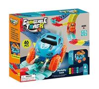 Ensemble de Piste de Voiture pour - véhicule éducatif avec, Jouet de Piste de véhicule Bricolage | pour Les garçons Chambre d'étude, activités familiales, Cadeaux pour Les fêtes de Maternelle