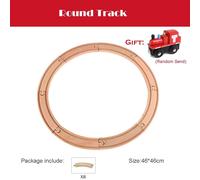 Ensemble De Pistes De Course Pour Enfants, Jouets De Toutes Sortes, Piste De Train En Bois, Pièces De Chemin De Fer Compatibles Avec Biro, Toutes Les Marques De Jouets De Train Pour Enfants