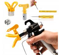 Ensemble de pistolet sans air buse 517 - acier inoxydable | 248 bars | pour p...
