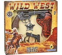 Gonher Ensemble de pistolets Western 157/0 - 5 pièces
